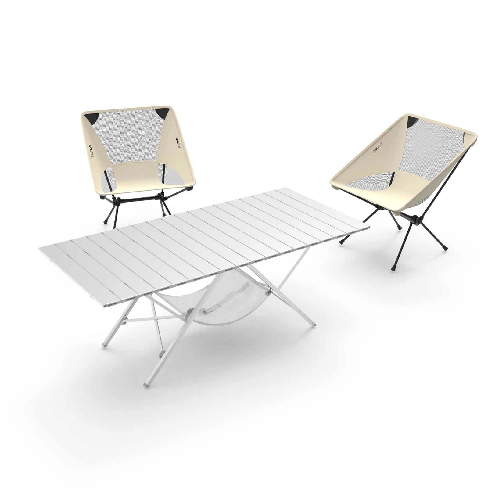 Amazon.com : ONEFOREST Camping Table and 2 Camping Chairs